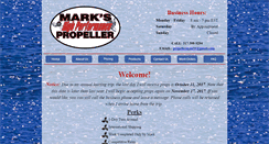 Desktop Screenshot of marksprops.com